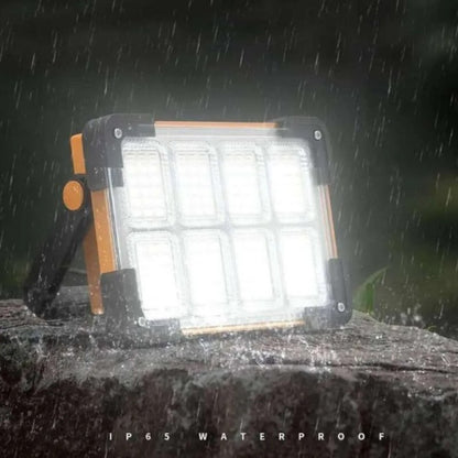 Solar Şarjlı Standlı Projektör Kamp Lambası 3600mAh
