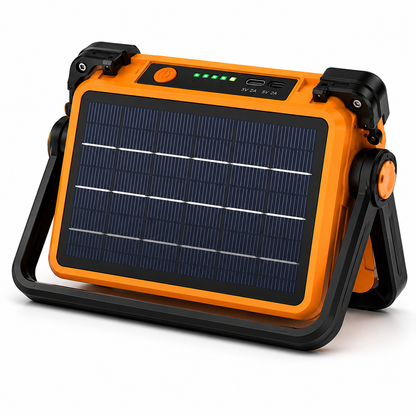 Solar Şarjlı Standlı Projektör Kamp Lambası 3600mAh